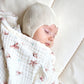 Swaddle GOTS - Windflower creme