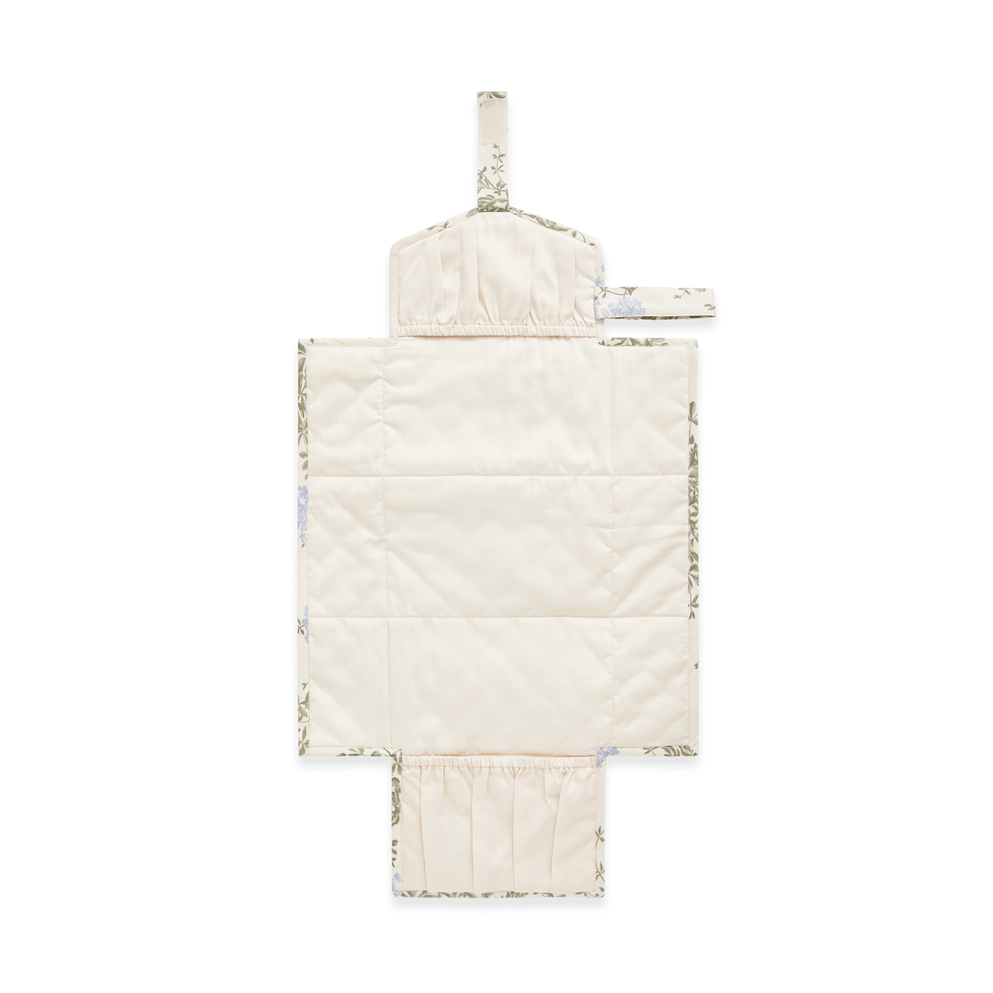 Mudador Portátil satin quilted - Plumbago