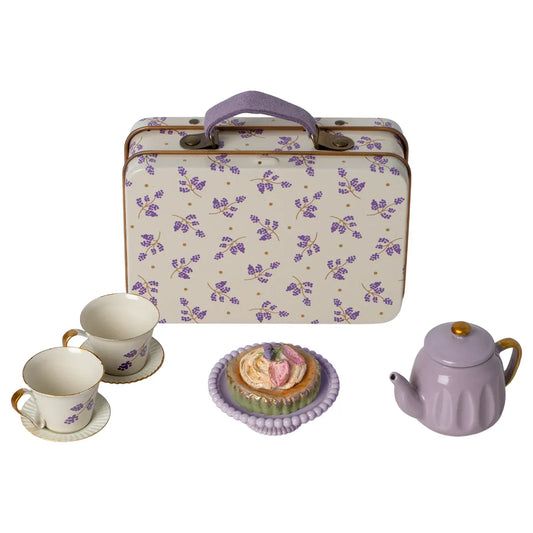 Set de té para ratoncitos - Purple Madelaine