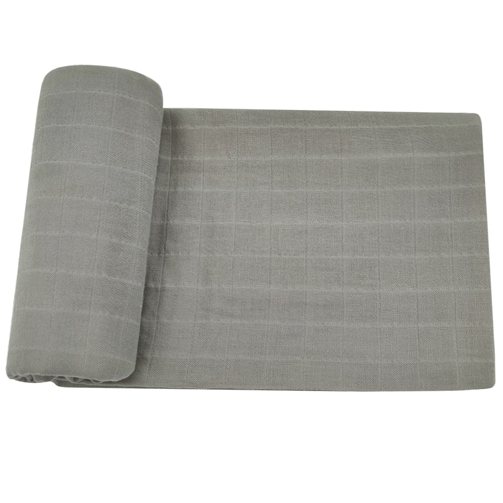 Swaddle / Manta Muselina 100% algodón orgánico - Grey