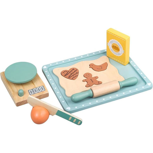 Set para hacer galletas madera