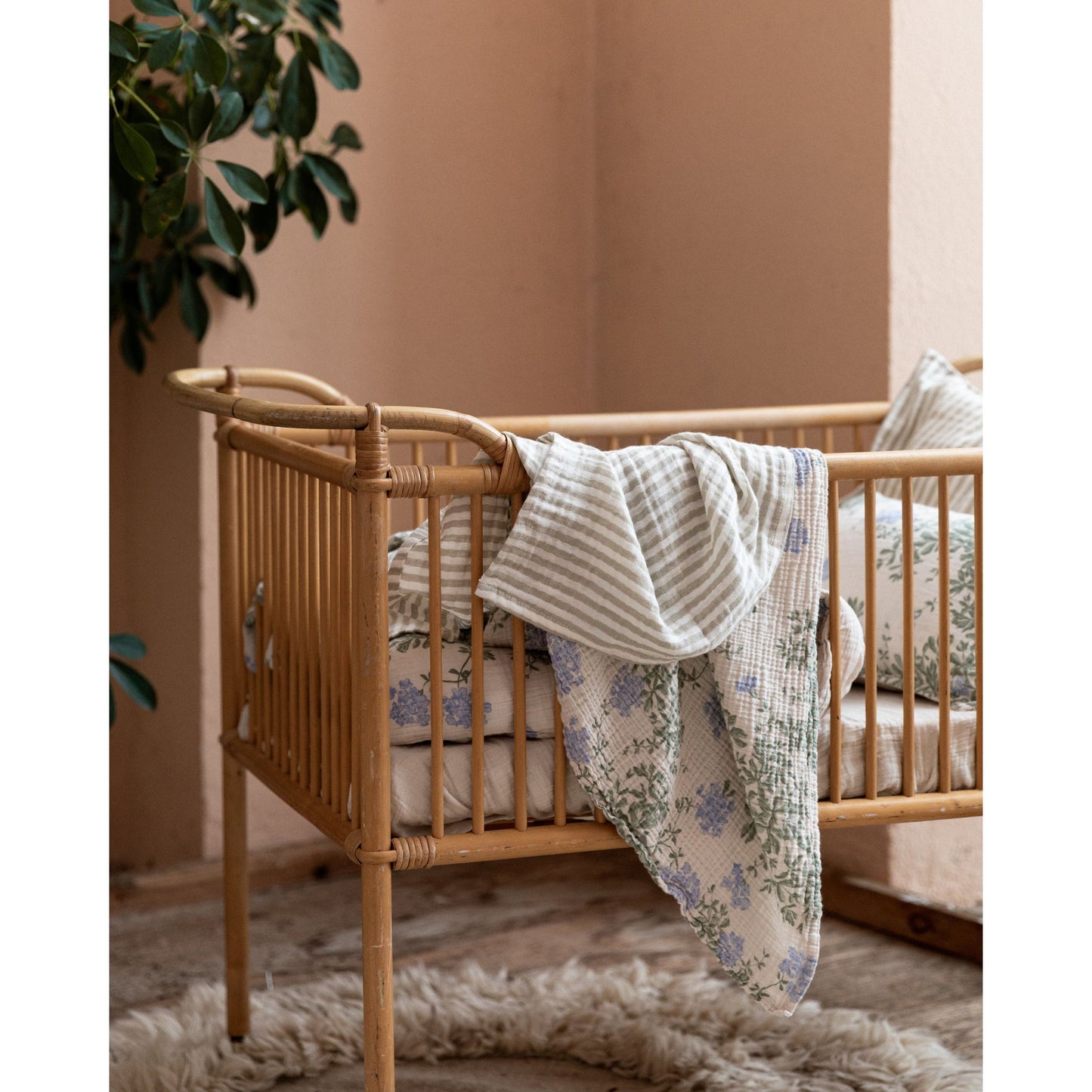 Swaddle muselina - Plumbago