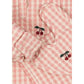 Set de muda para muñeca - Powder pink check