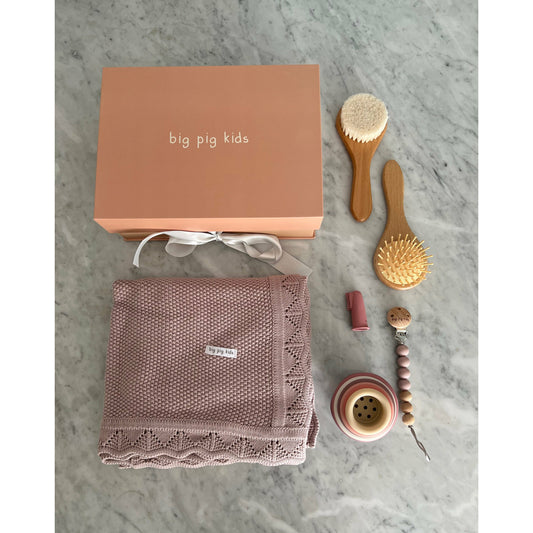 Caja de regalo - Baby essentials Dusty Rose