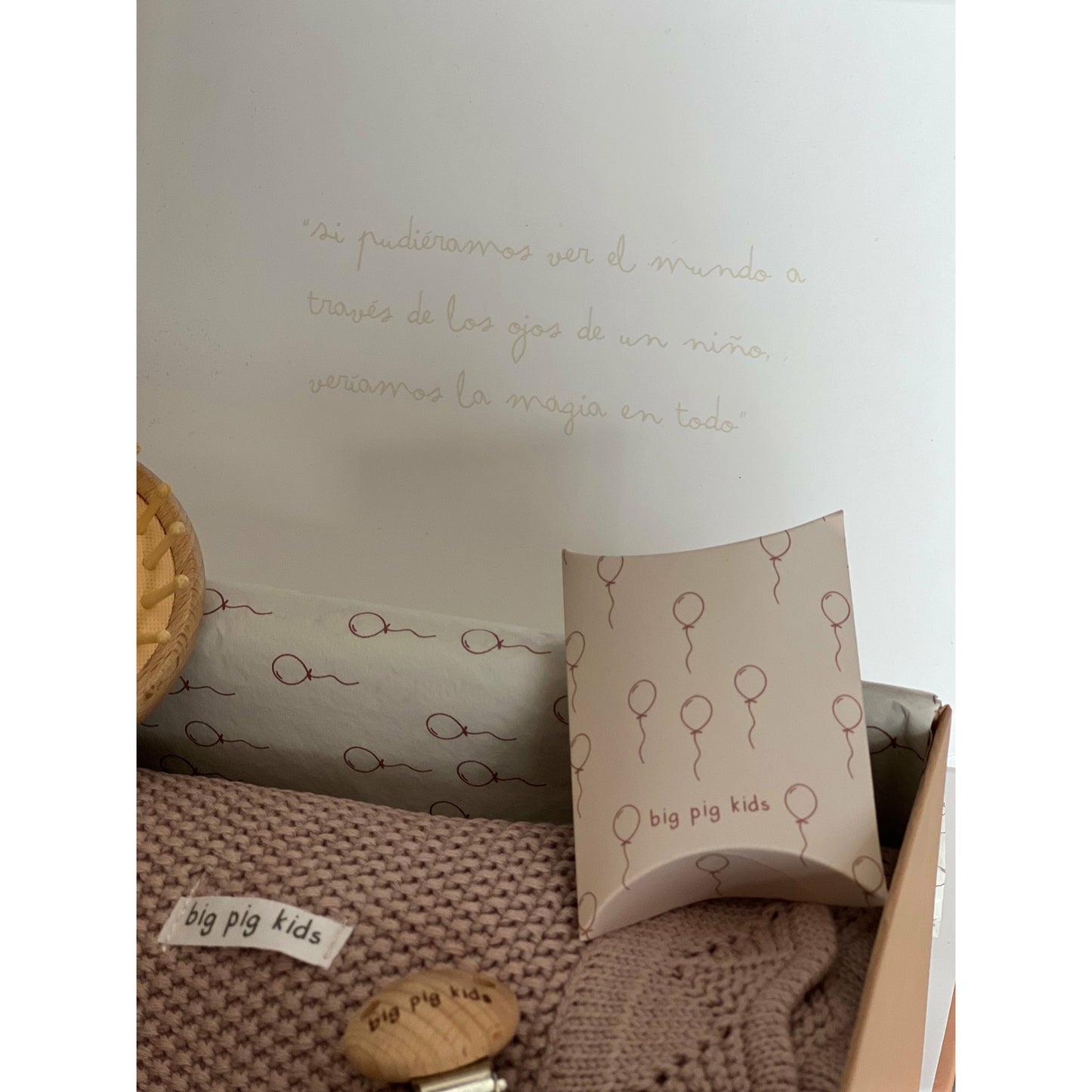 Caja de regalo - Baby essentials Dusty Rose