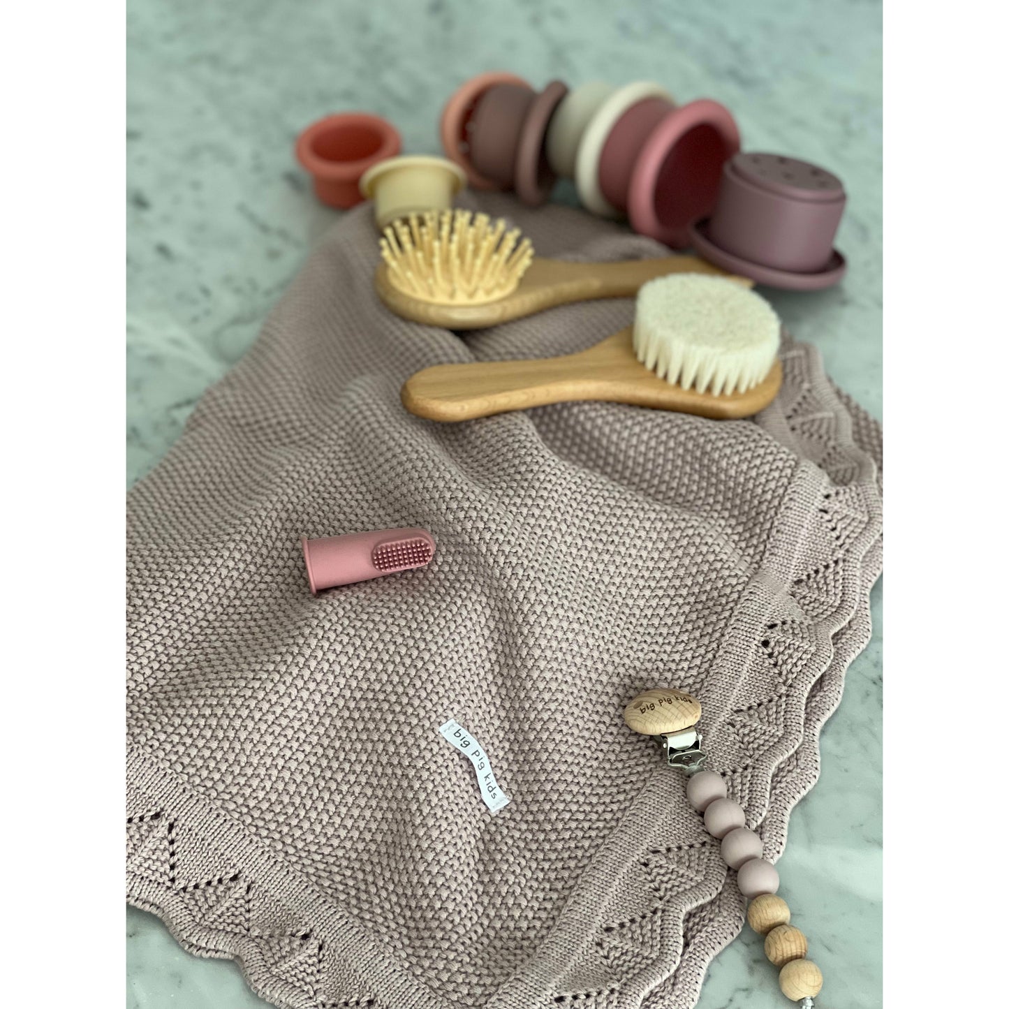 Caja de regalo - Baby essentials Dusty Rose